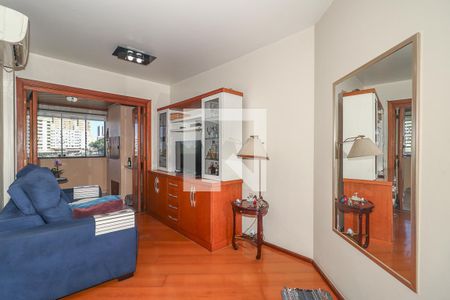 Sala de apartamento à venda com 2 quartos, 62m² em Petrópolis, Porto Alegre