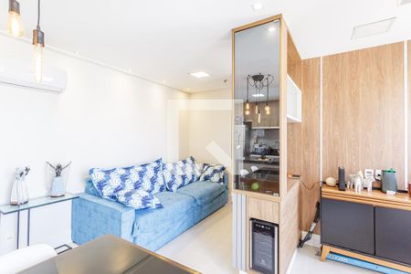Sala de apartamento à venda com 1 quarto, 56m² em Vila Olímpia, São Paulo