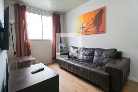 Sala de apartamento para alugar com 2 quartos, 49m² em Santa Quiteria, Curitiba