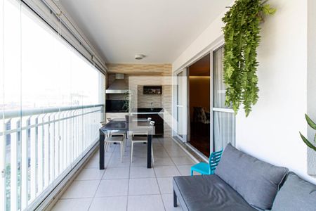 Varanda de apartamento para alugar com 3 quartos, 126m² em Barra Funda, São Paulo