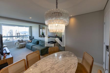 Sala de Jantar de apartamento à venda com 2 quartos, 100m² em Vila da Serra, Nova Lima