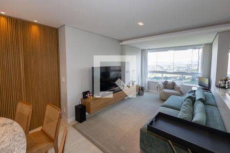 Sala de TV de apartamento à venda com 2 quartos, 100m² em Vila da Serra, Nova Lima