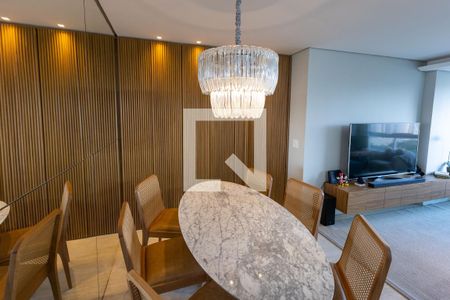 Sala de Jantar de apartamento à venda com 2 quartos, 100m² em Vila da Serra, Nova Lima