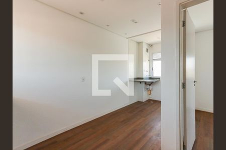 Sala / Cozinha de kitnet/studio para alugar com 1 quarto, 25m² em Jardim Trussardi, São Paulo