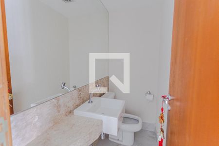 Lavabo na Sala de apartamento à venda com 3 quartos, 128m² em Funcionários, Belo Horizonte