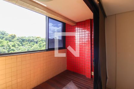 Varanda da Sala de apartamento à venda com 3 quartos, 96m² em Castelo, Belo Horizonte