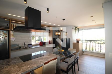 Sala / Cozinha de apartamento à venda com 3 quartos, 96m² em Mandaqui, São Paulo