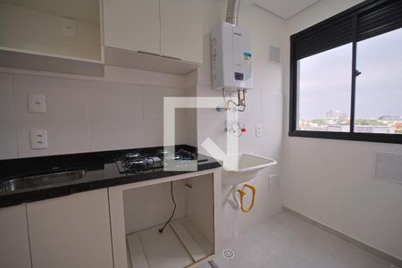 Cozinha e Área de Serviço de apartamento para alugar com 2 quartos, 38m² em Vila Campanela, São Paulo
