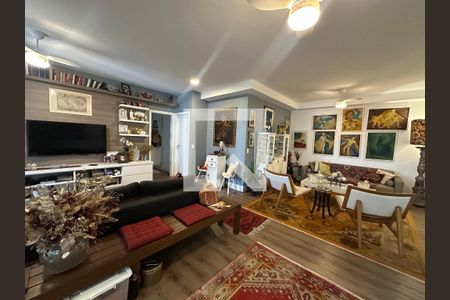 Sala de apartamento para alugar com 2 quartos, 112m² em Empresarial 18 do Forte, Barueri