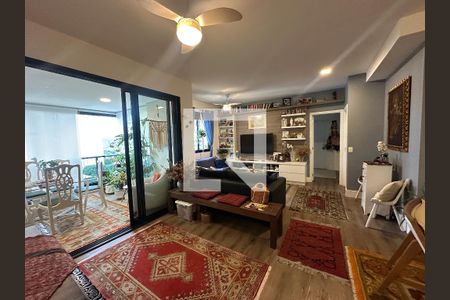 Sala de apartamento para alugar com 2 quartos, 112m² em Empresarial 18 do Forte, Barueri