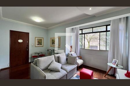 sala  de apartamento à venda com 3 quartos, 95m² em Cidade Nova, Belo Horizonte