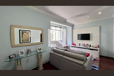 sala  de apartamento à venda com 3 quartos, 95m² em Cidade Nova, Belo Horizonte
