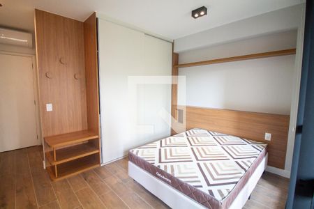Sala / Quarto - Studio de kitnet/studio para alugar com 1 quarto, 30m² em Campo Belo, São Paulo