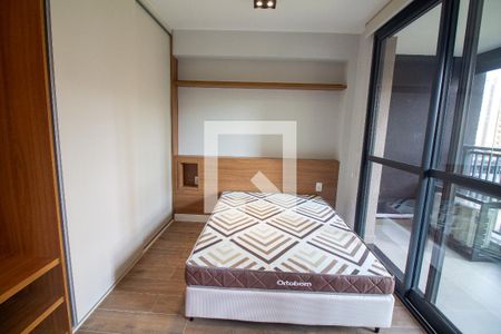 Sala / Quarto - Studio de kitnet/studio para alugar com 1 quarto, 30m² em Campo Belo, São Paulo