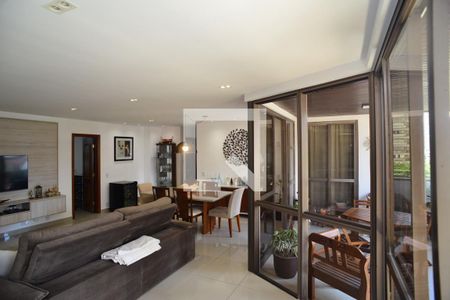 Sala de apartamento à venda com 4 quartos, 179m² em Barra da Tijuca, Rio de Janeiro
