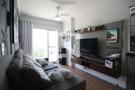 Sala de apartamento à venda com 2 quartos, 64m² em Barra Olímpica, Rio de Janeiro