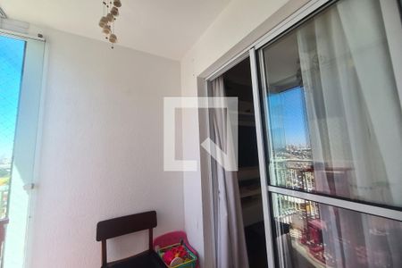 Varanda da Sala de apartamento à venda com 2 quartos, 58m² em Vila Ema, São Paulo