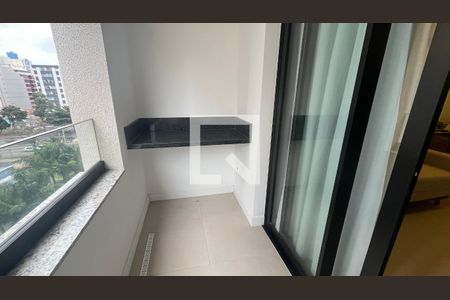 Varanda da Sala/cozinha de apartamento à venda com 1 quarto, 46m² em Centro, Campinas