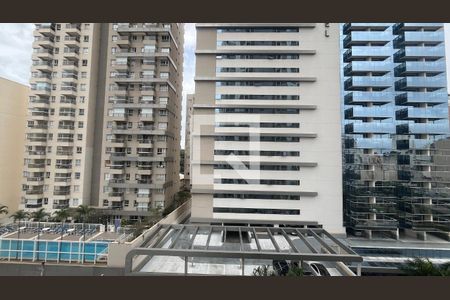Vista da Varanda da Sala/cozinha de apartamento à venda com 1 quarto, 46m² em Centro, Campinas