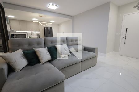 Sala de apartamento à venda com 3 quartos, 117m² em Vila Assunção, Santo André