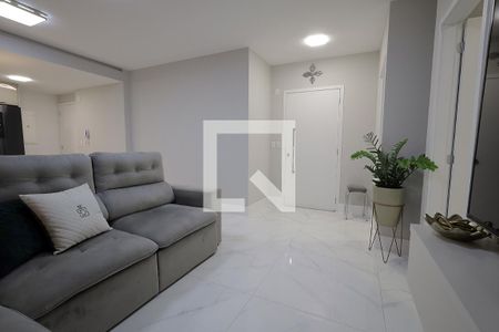 Sala de apartamento à venda com 3 quartos, 117m² em Vila Assunção, Santo André
