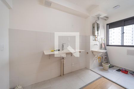 Cozinha de apartamento para alugar com 2 quartos, 38m² em Vila Campanela, São Paulo