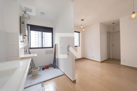 Cozinha de apartamento para alugar com 2 quartos, 38m² em Vila Campanela, São Paulo