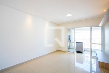 Sala de apartamento à venda com 3 quartos, 96m² em Vila Valparaíso, Santo André