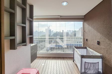 Varanda gourmet de apartamento à venda com 2 quartos, 74m² em Centro, São Bernardo do Campo