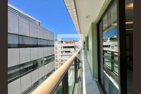 Varanda da Sala de apartamento à venda com 2 quartos, 170m² em Jardim Botânico, Rio de Janeiro