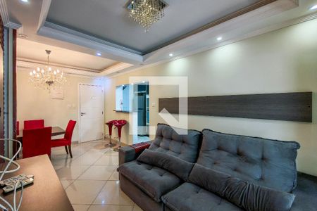 Sala de apartamento para alugar com 2 quartos, 84m² em Canto do Forte, Praia Grande