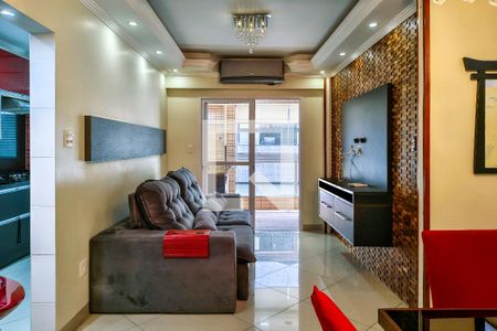 Sala de apartamento para alugar com 2 quartos, 84m² em Canto do Forte, Praia Grande