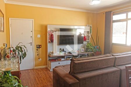 Sala de apartamento para alugar com 3 quartos, 100m² em Ponta da Praia, Santos