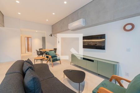 Sala de apartamento para alugar com 2 quartos, 92m² em República, São Paulo