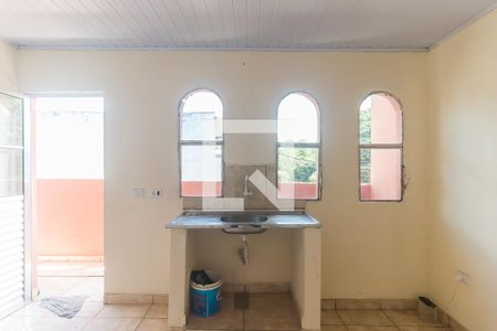 Sala/Cozinha de casa para alugar com 1 quarto, 50m² em Jardim Nova Poá, Poá