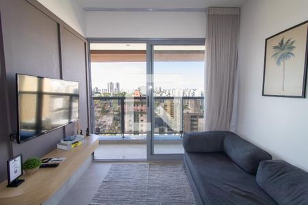 Sala de apartamento para alugar com 1 quarto, 36m² em Botafogo, Campinas