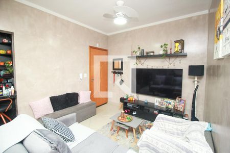 Sala de apartamento à venda com 2 quartos, 58m² em Vila Guiomar, Santo André