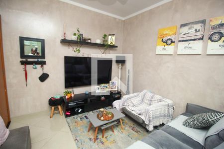 Sala de apartamento à venda com 2 quartos, 58m² em Vila Guiomar, Santo André