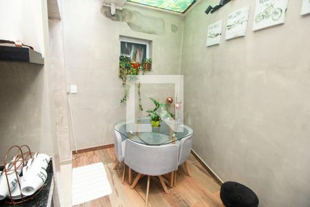 Sala de Jantar de apartamento à venda com 2 quartos, 58m² em Vila Guiomar, Santo André