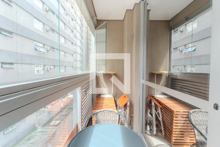 Sacada de kitnet/studio para alugar com 1 quarto, 24m² em Consolação, São Paulo