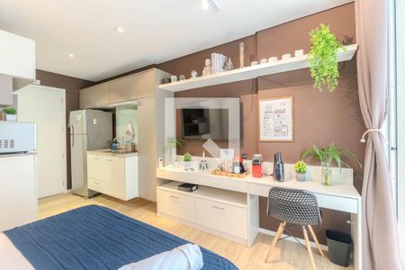 Studio de kitnet/studio para alugar com 1 quarto, 24m² em Consolação, São Paulo