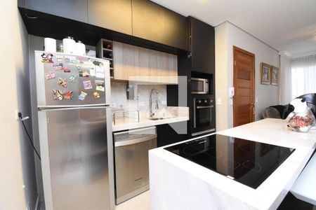 Sala/Cozinha de casa de condomínio para alugar com 3 quartos, 90m² em Boa Vista, Curitiba