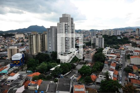 Detalhe - Vista da Sala e Sala de Jantar de apartamento à venda com 2 quartos, 60m² em Vila Mangalot, São Paulo