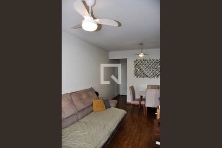 Detalhe - Sala e Sala de Jantar de apartamento à venda com 2 quartos, 60m² em Vila Mangalot, São Paulo