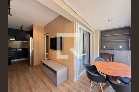 Sacada de apartamento para alugar com 1 quarto, 43m² em Cidade Monções, São Paulo