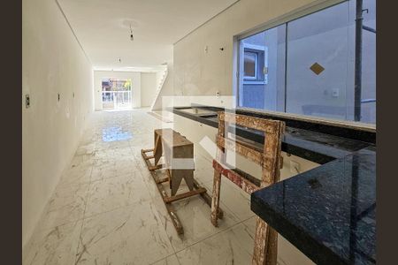 Sala/Cozinha de casa para alugar com 3 quartos, 156m² em Vila América, Santo André