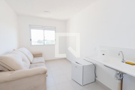 Sala/Cozinha de apartamento à venda com 2 quartos, 36m² em Parque Novo Mundo, São Paulo