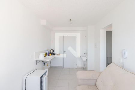 Sala/Cozinha de apartamento à venda com 2 quartos, 36m² em Parque Novo Mundo, São Paulo