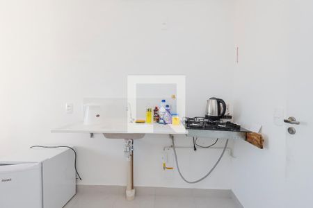 Sala/Cozinha de apartamento à venda com 2 quartos, 36m² em Parque Novo Mundo, São Paulo