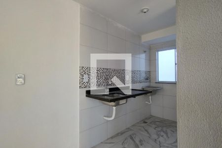 Cozinha de apartamento para alugar com 1 quarto, 32m² em Freguesia (jacarepaguá), Rio de Janeiro